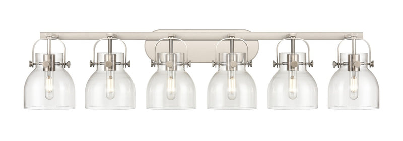 Innovations 423-6W-SN-G412-6CL LED Bath Vanity, Satin Nickel