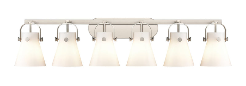 Innovations 423-6W-SN-G411-6WH LED Bath Vanity, Satin Nickel