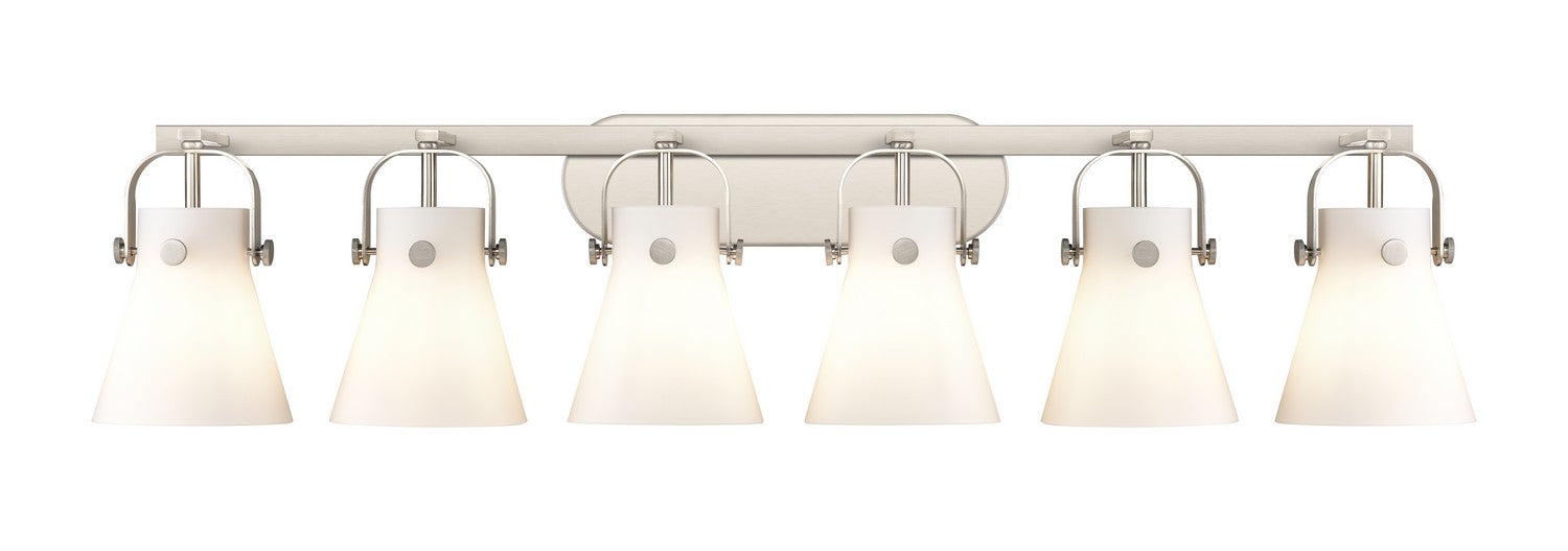 Innovations 423-6W-SN-G411-6WH LED Bath Vanity, Satin Nickel