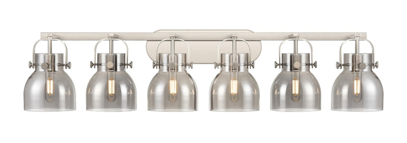 Innovations 423-6W-SN-G412-6SM LED Bath Vanity, Satin Nickel