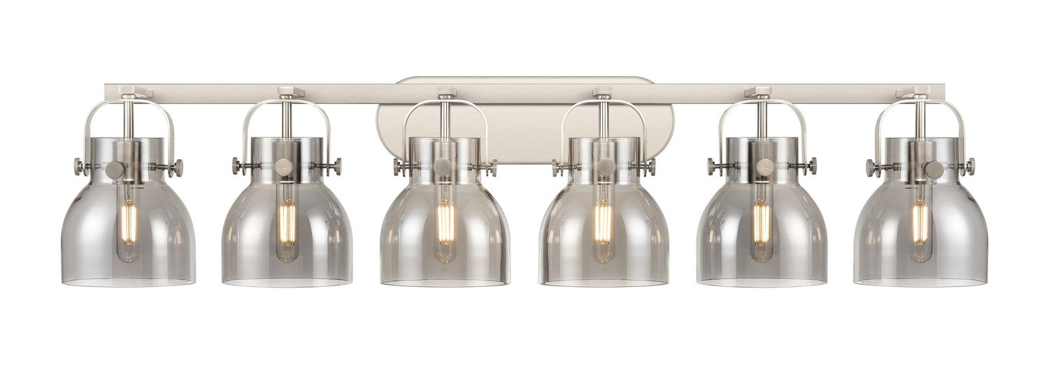 Innovations 423-6W-SN-G412-6SM LED Bath Vanity, Satin Nickel