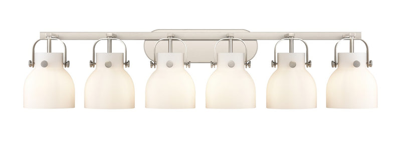 Innovations 423-6W-SN-G412-6WH LED Bath Vanity, Satin Nickel