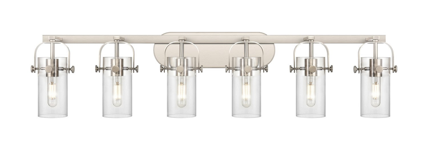 Innovations 423-6W-SN-G423-7CL LED Bath Vanity, Satin Nickel