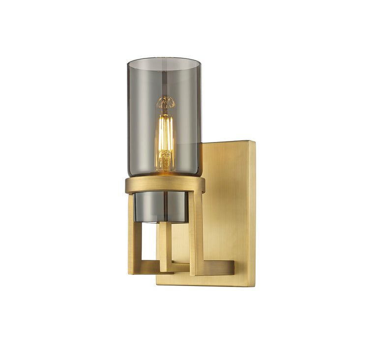 Innovations 426-1W-BB-G426-8SM LED Wall Sconce, Brushed Brass