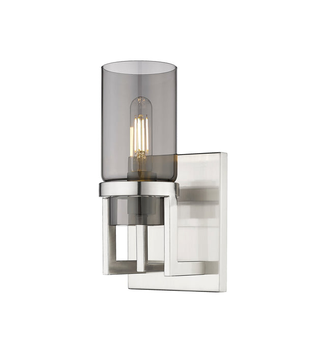 Innovations 426-1W-SN-G426-8SM LED Wall Sconce, Satin Nickel