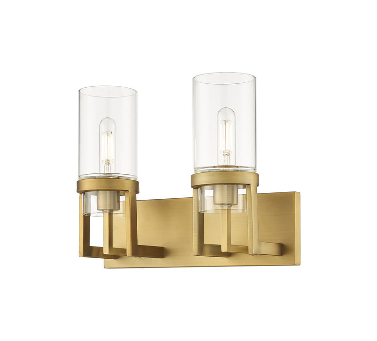 Innovations 426-2W-BB-G426-8CL LED Bath Vanity, Brushed Brass