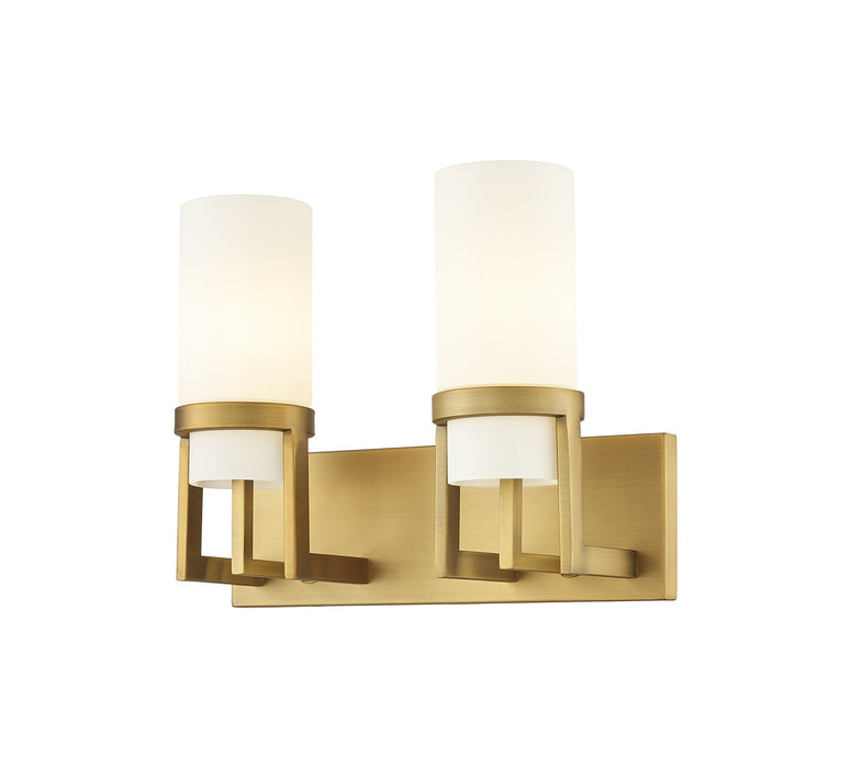 Innovations 426-2W-BB-G426-8WH LED Bath Vanity, Brushed Brass