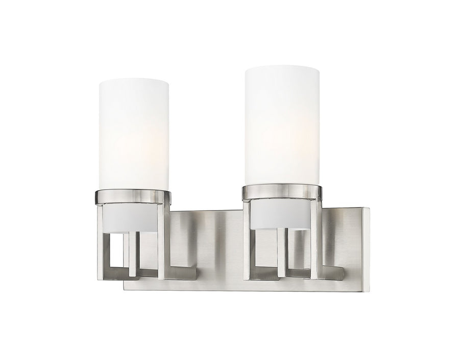 Innovations 426-2W-SN-G426-8WH LED Bath Vanity, Satin Nickel