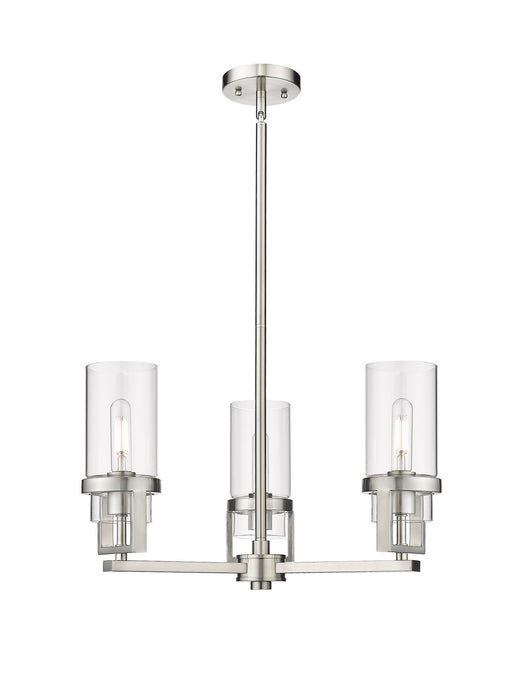 Innovations 426-3CR-SN-G426-8CL LED Pendant, Satin Nickel