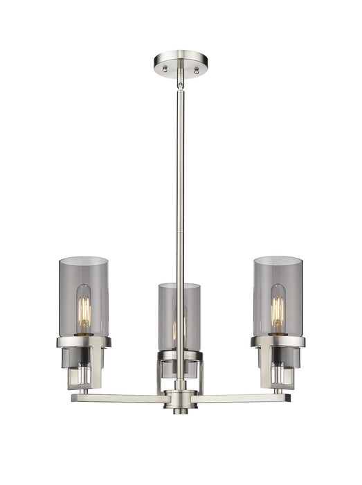 Innovations 426-3CR-SN-G426-8SM LED Pendant, Satin Nickel