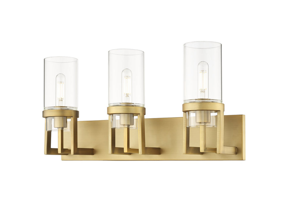 Innovations 426-3W-BB-G426-8CL LED Bath Vanity, Brushed Brass