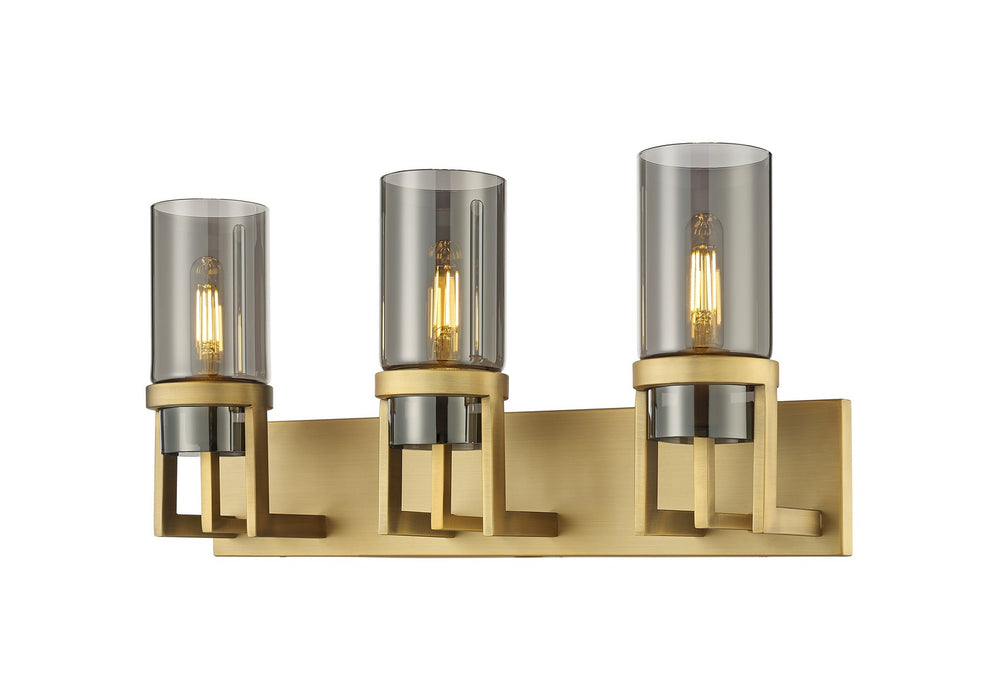 Innovations 426-3W-BB-G426-8SM LED Bath Vanity, Brushed Brass