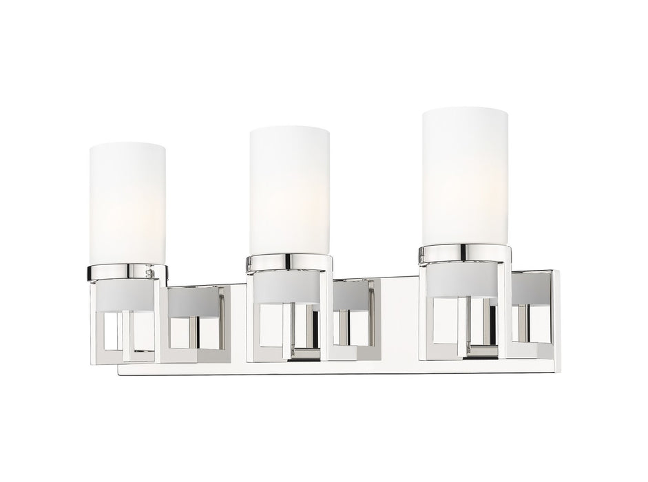 Innovations 426-3W-PN-G426-8WH LED Bath Vanity, Polished Nickel