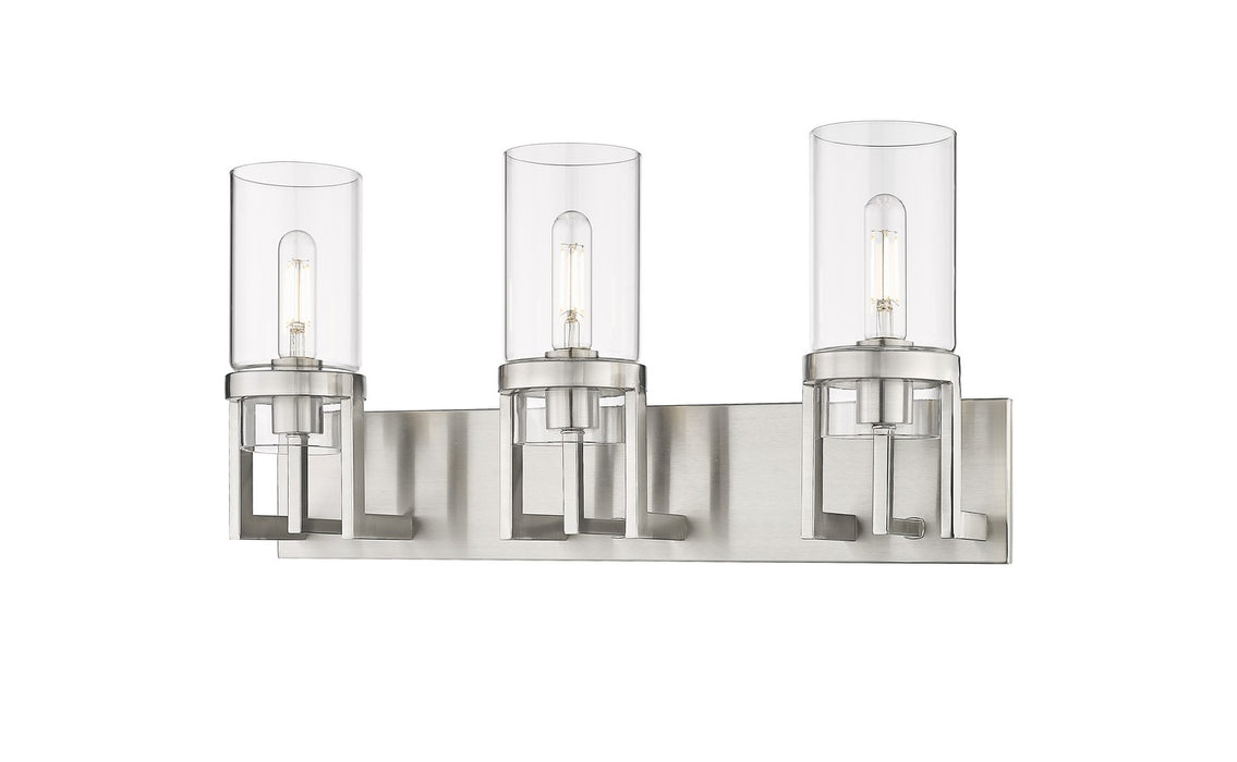 Innovations 426-3W-SN-G426-8CL LED Bath Vanity, Satin Nickel