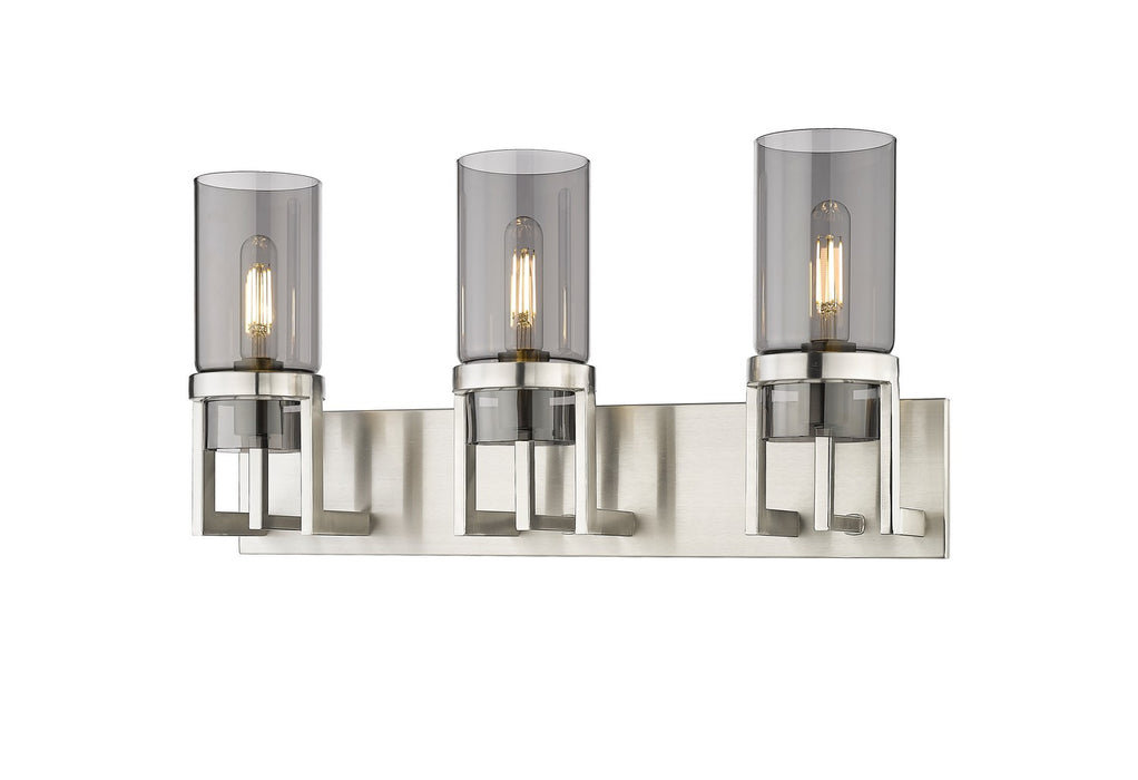 Innovations 426-3W-SN-G426-8SM LED Bath Vanity, Satin Nickel