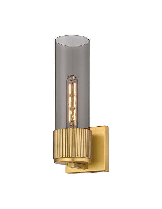 Innovations 428-1W-BB-G428-12SM LED Wall Sconce, Brushed Brass