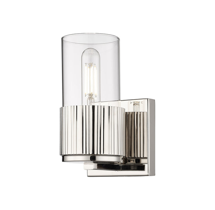 Innovations 428-1W-PN-G428-7CL LED Wall Sconce, Polished Nickel