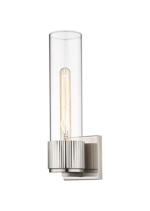 Innovations 428-1W-SN-G428-12CL LED Wall Sconce, Satin Nickel