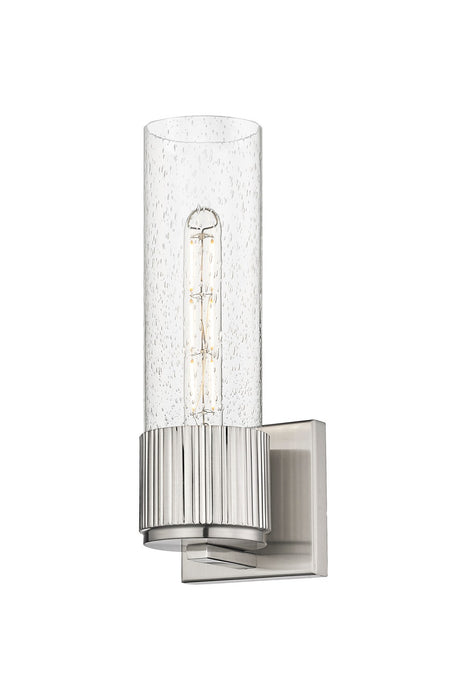 Innovations 428-1W-SN-G428-12SDY LED Wall Sconce, Satin Nickel
