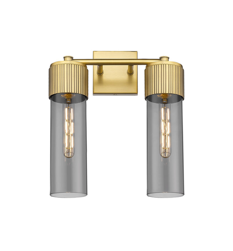 Innovations 428-2W-BB-G428-12SM LED Bath Vanity, Brushed Brass