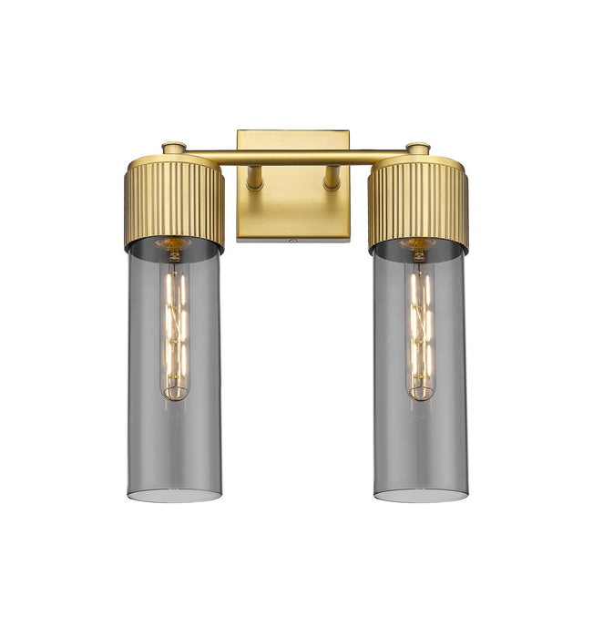 Innovations 428-2W-BB-G428-12SM LED Bath Vanity, Brushed Brass