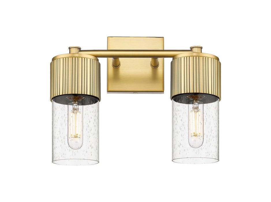 Innovations 428-2W-BB-G428-7SDY LED Bath Vanity, Brushed Brass