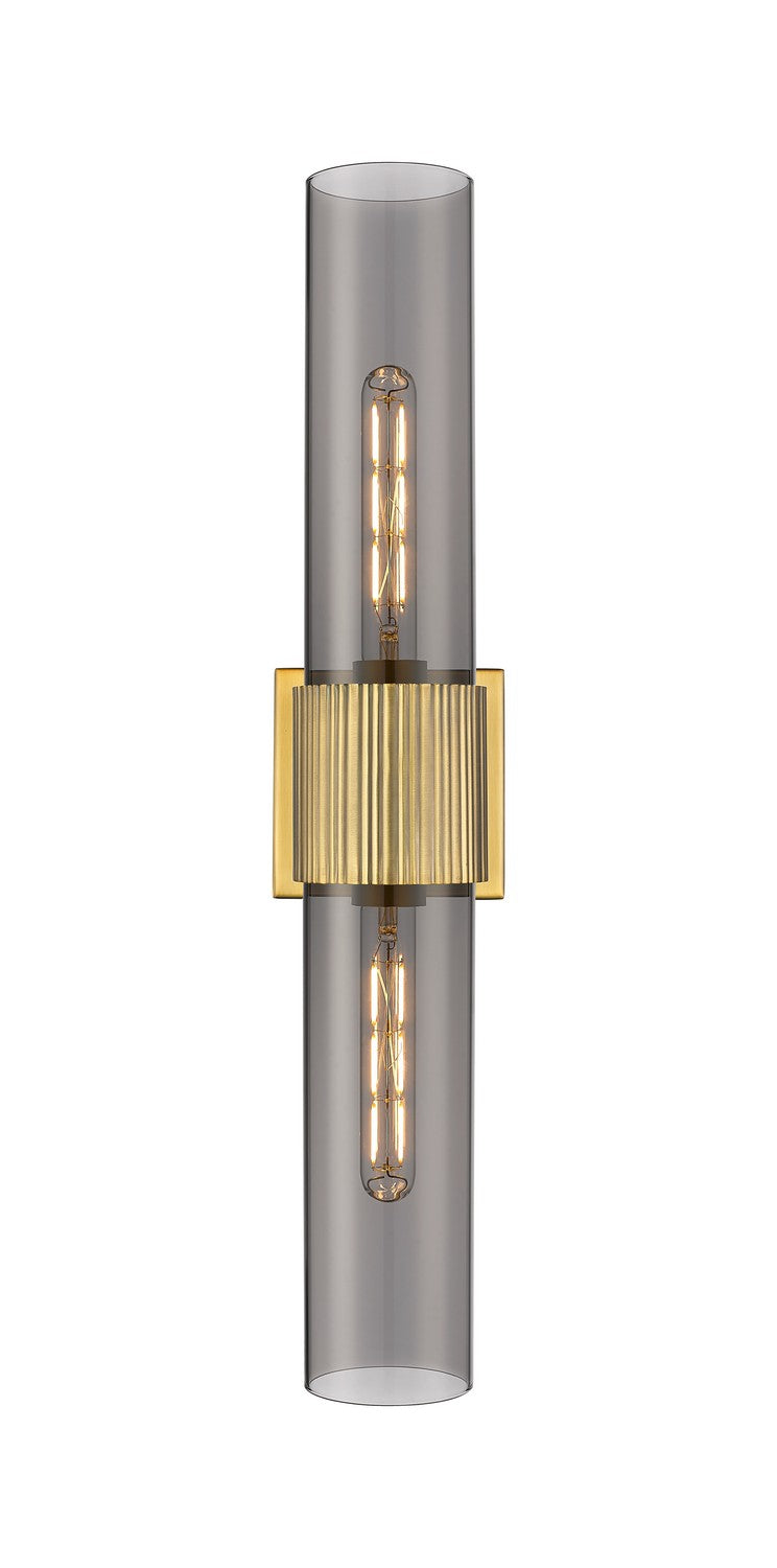 Innovations 428-2WL-BB-G428-12SM LED Bath Vanity, Brushed Brass