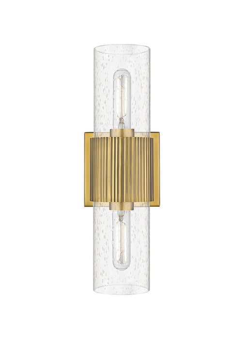 Innovations 428-2WL-BB-G428-7SDY LED Bath Vanity, Brushed Brass
