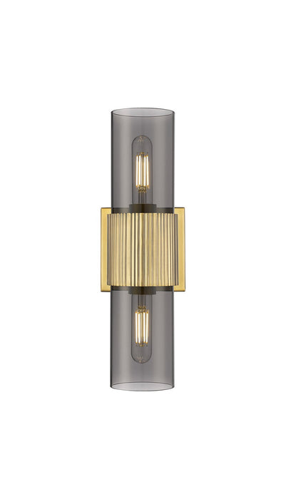 Innovations 428-2WL-BB-G428-7SM LED Bath Vanity, Brushed Brass