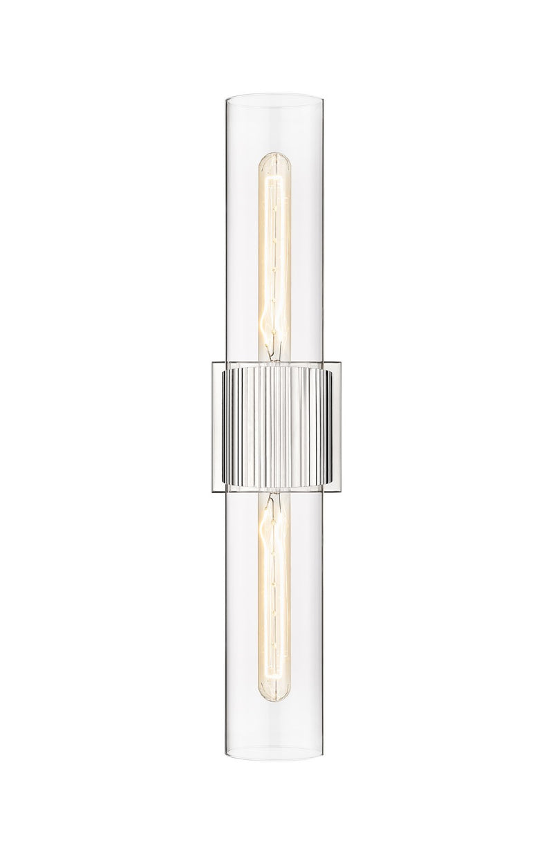 Innovations 428-2WL-PN-G428-12CL LED Bath Vanity, Polished Nickel
