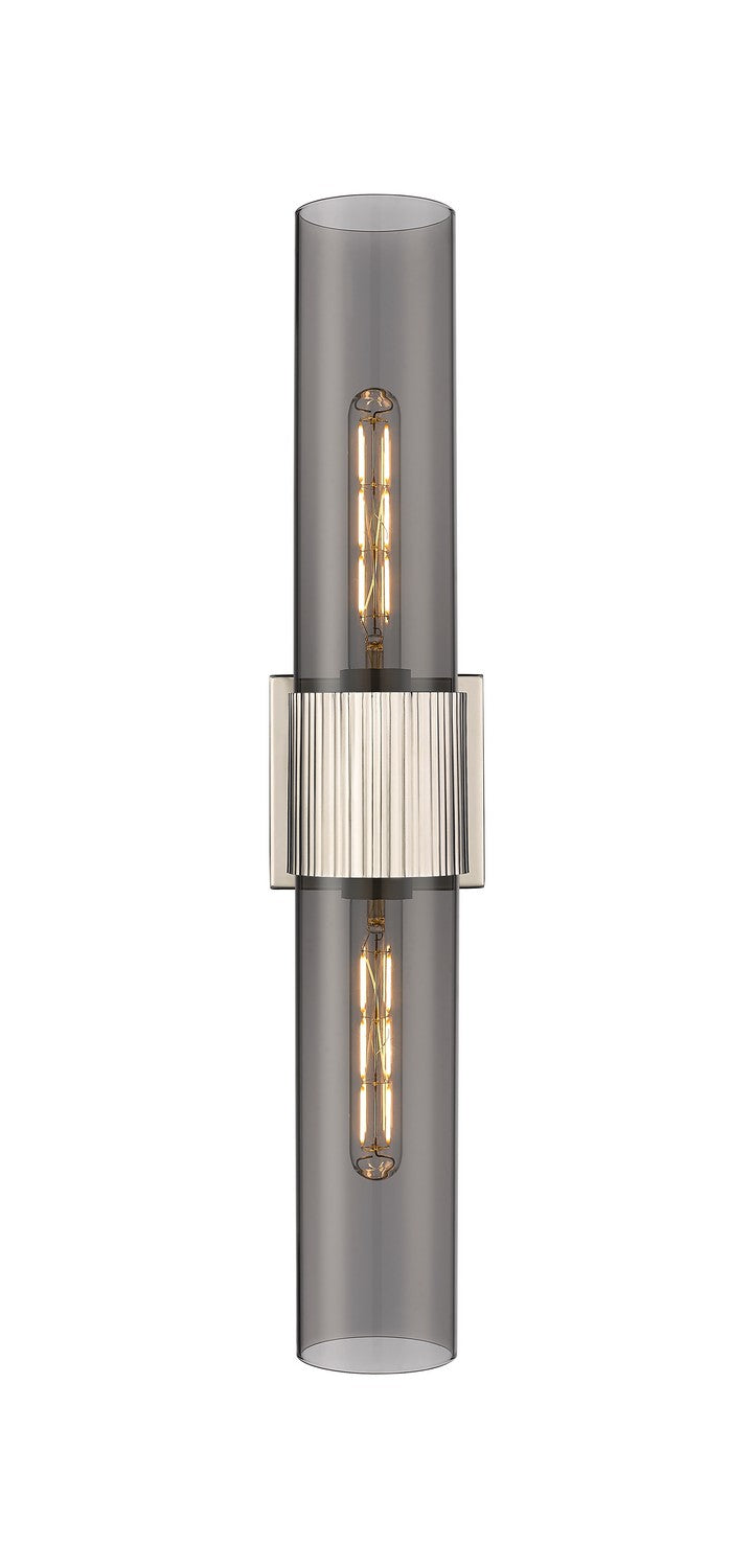 Innovations 428-2WL-PN-G428-12SM LED Bath Vanity, Polished Nickel