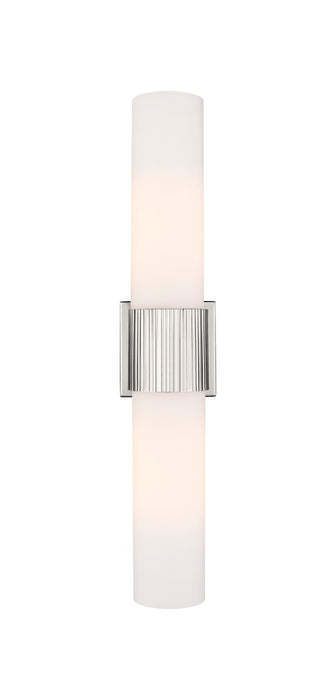 Innovations 428-2WL-PN-G428-12WH LED Bath Vanity, Polished Nickel