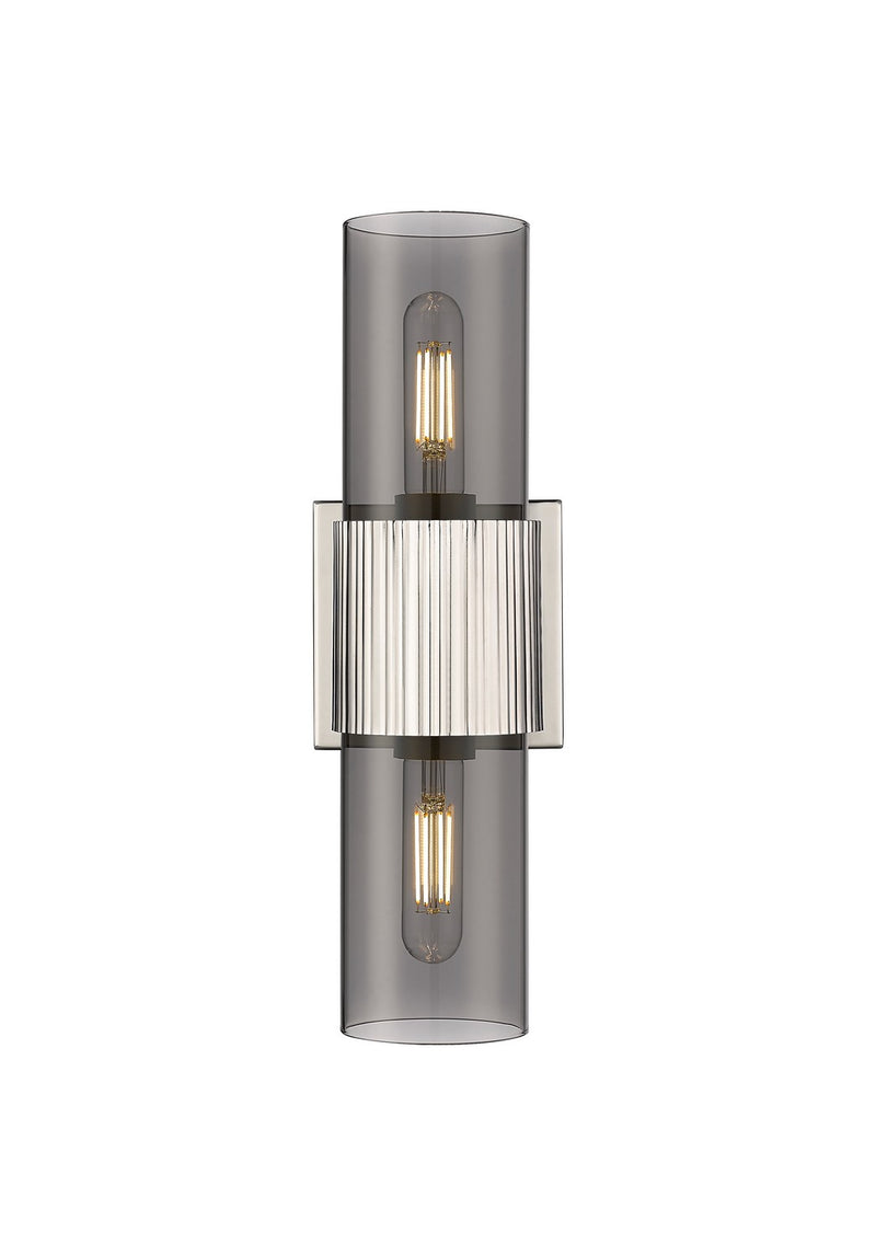 Innovations 428-2WL-PN-G428-7SM LED Bath Vanity, Polished Nickel