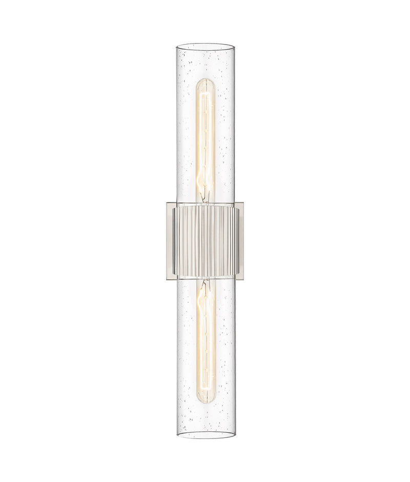 Innovations 428-2WL-SN-G428-12SDY LED Bath Vanity, Satin Nickel