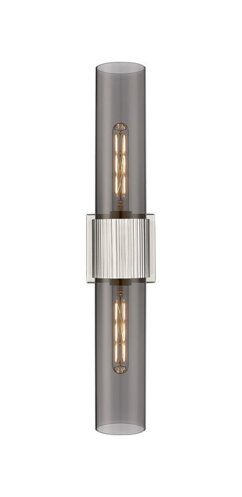 Innovations 428-2WL-SN-G428-12SM LED Bath Vanity, Satin Nickel