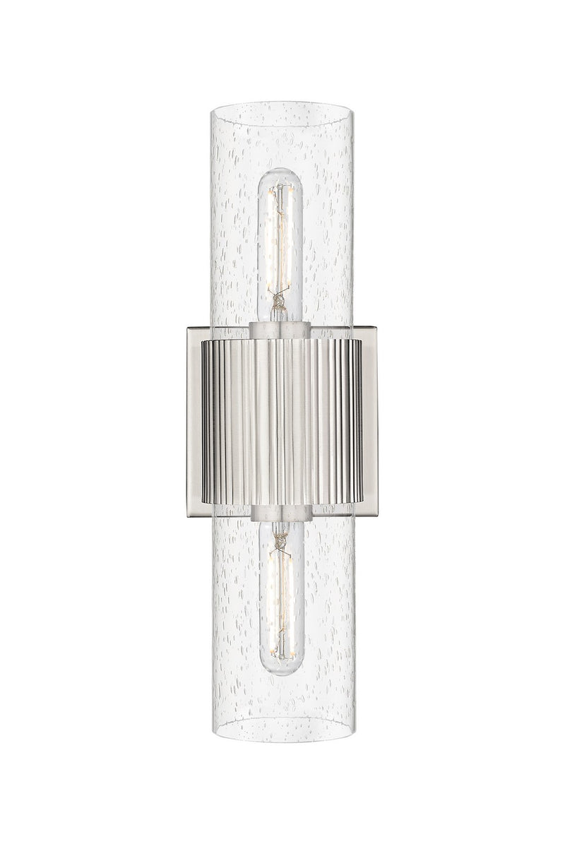 Innovations 428-2WL-SN-G428-7SDY LED Bath Vanity, Satin Nickel