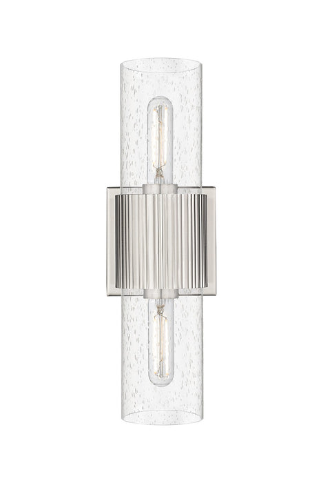 Innovations 428-2WL-SN-G428-7SDY LED Bath Vanity, Satin Nickel