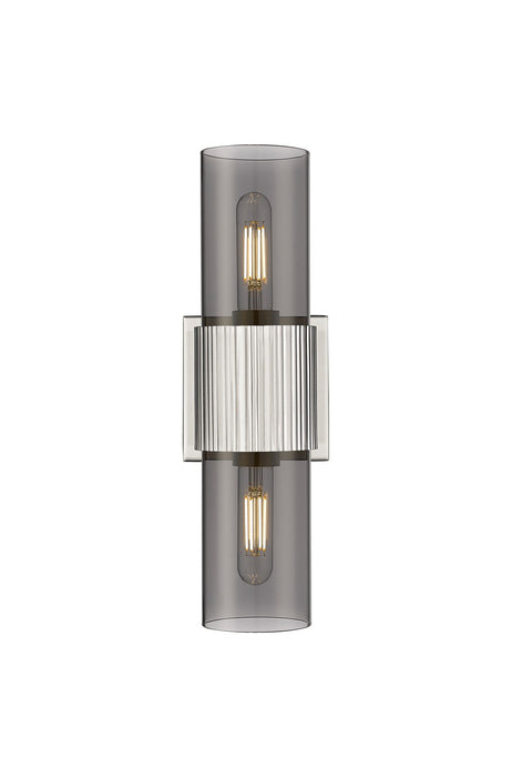 Innovations 428-2WL-SN-G428-7SM LED Bath Vanity, Satin Nickel