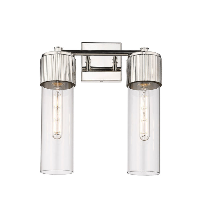 Innovations 428-2W-PN-G428-12CL LED Bath Vanity, Polished Nickel