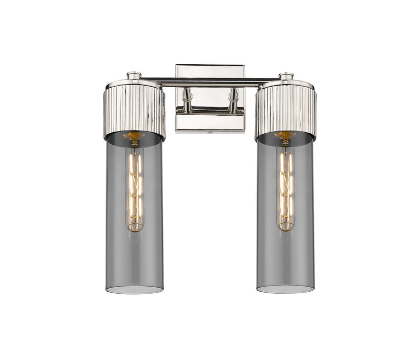 Innovations 428-2W-PN-G428-12SM LED Bath Vanity, Polished Nickel