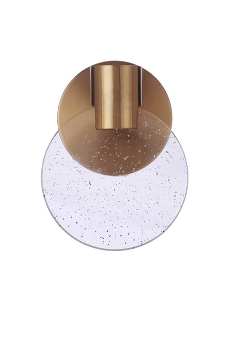 Craftmade 15106SB-LED LED Wall Sconce, Satin Brass