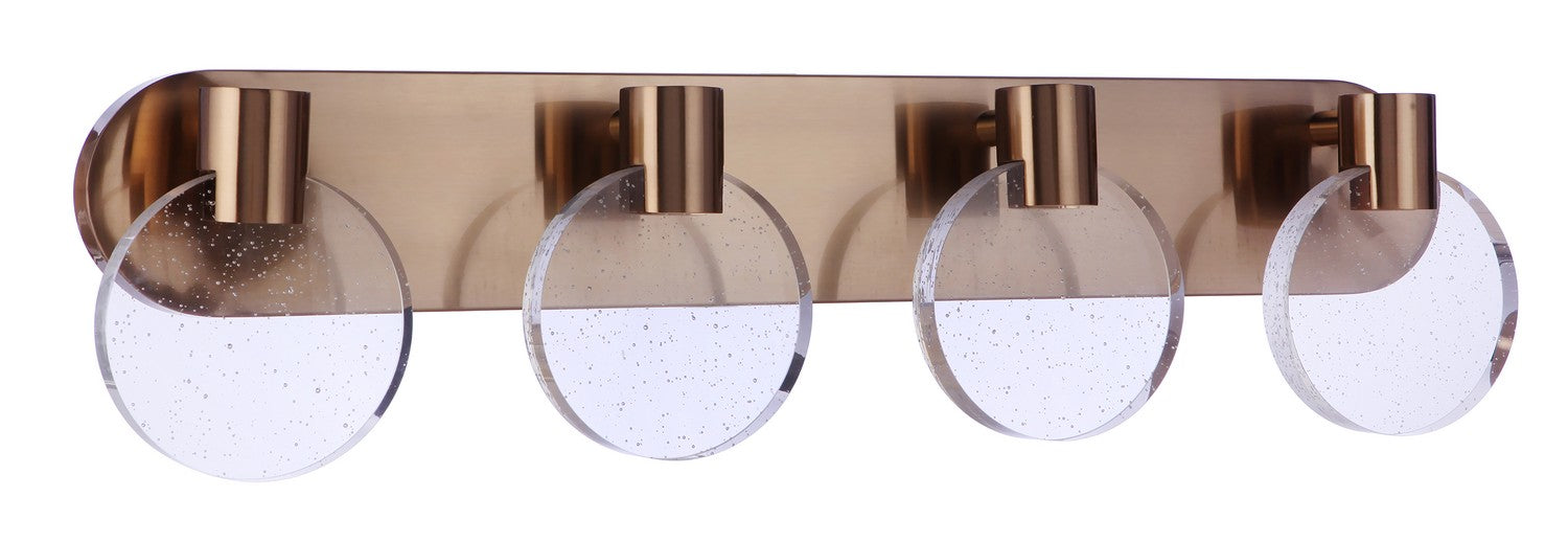 Craftmade 15130SB-LED LED Vanity, Satin Brass