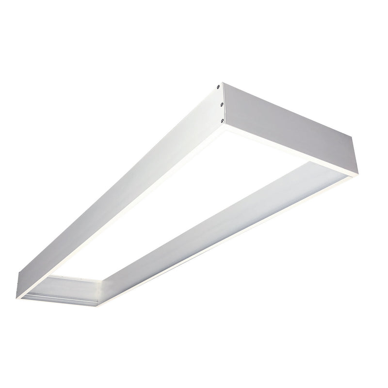 Nora Lighting NPDBL-14DDFK/W Slide-in Frame for Surface Mounting, White