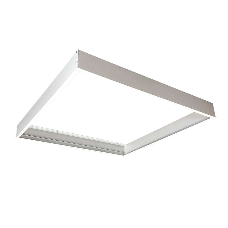 Nora Lighting NPDBL-22DFK/W Slide-in Frame for Surface Mounting Panels, White