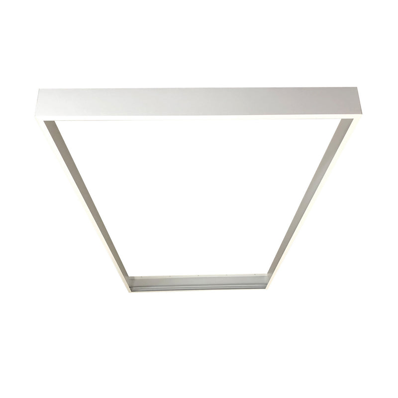 Nora Lighting NPDBL-24DFK/W Slide-in Frame for Surface Mounting Panels, White
