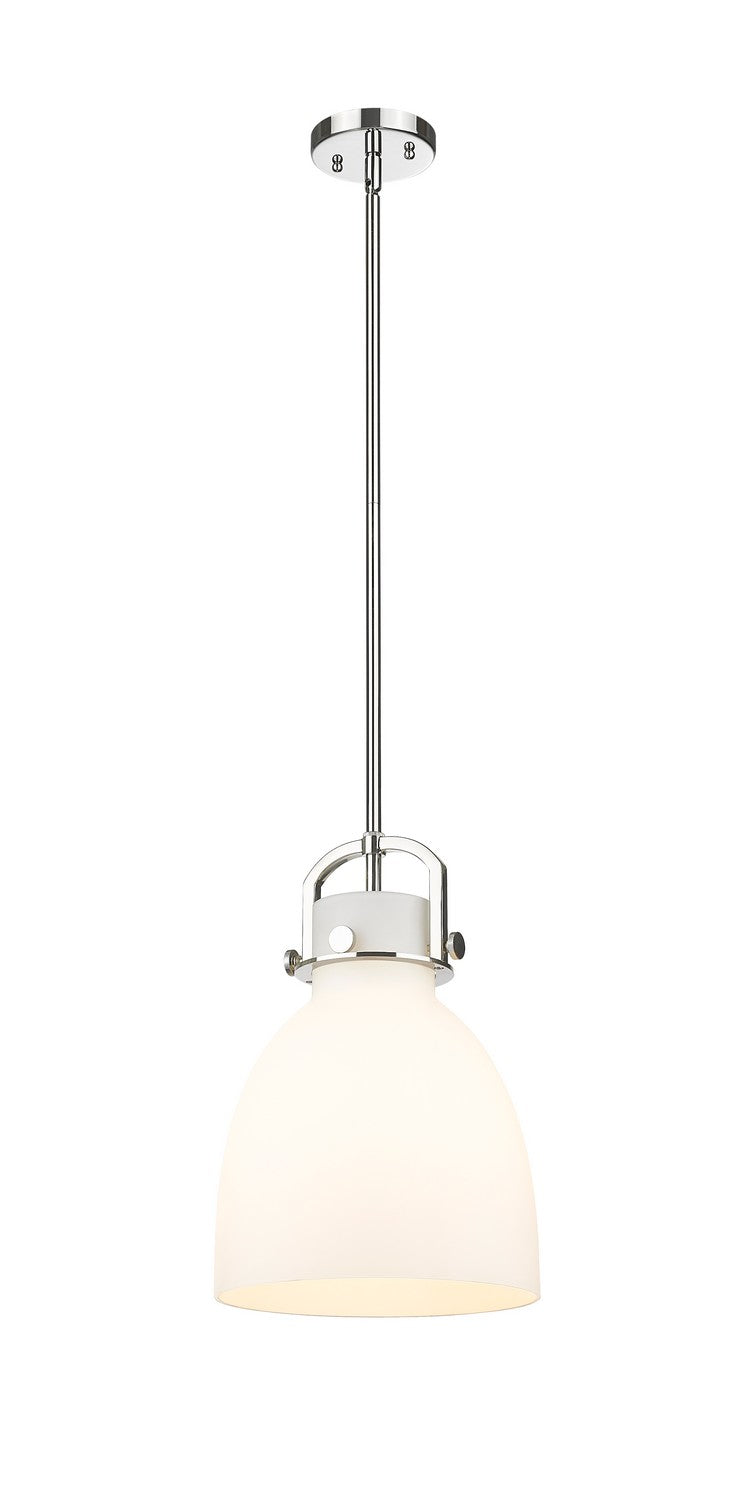 Innovations 410-1SM-PN-G412-10WH One Light Pendant, Polished Nickel