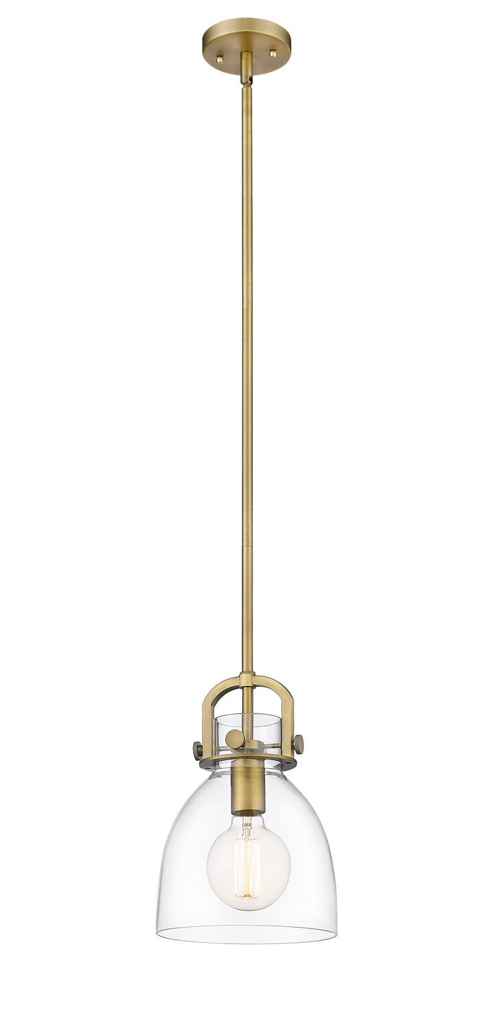 Innovations 410-1SS-BB-G412-8CL One Light Pendant, Brushed Brass