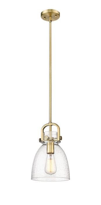 Innovations 410-1SS-BB-G412-8SDY One Light Pendant, Brushed Brass