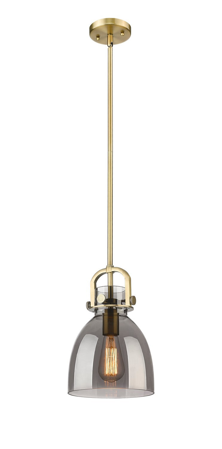Innovations 410-1SS-BB-G412-8SM One Light Pendant, Brushed Brass