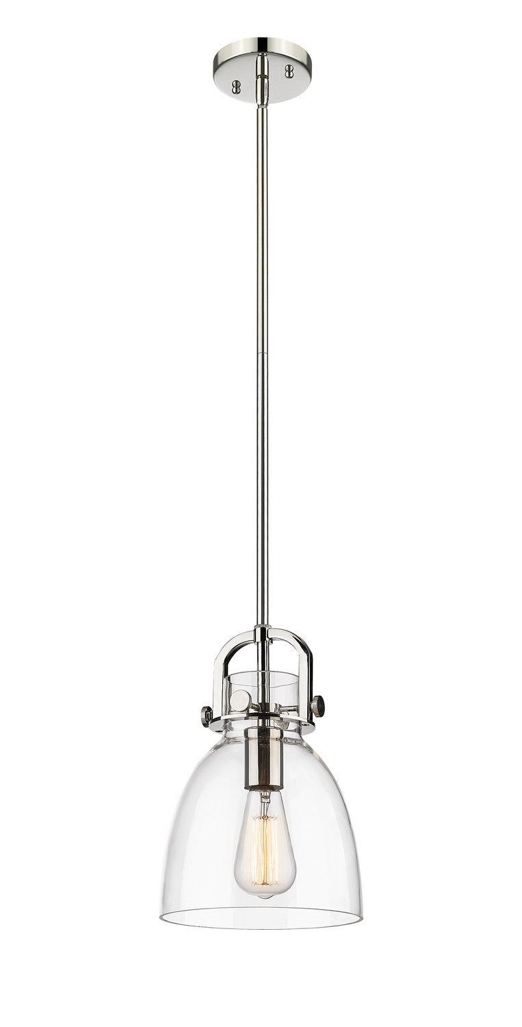 Innovations 410-1SS-PN-G412-8CL One Light Pendant, Polished Nickel